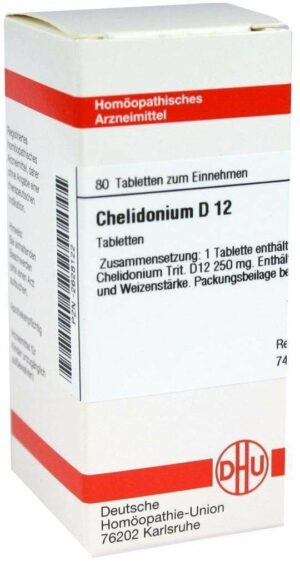 Chelidonium D12 80 Tabletten