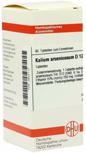 Kalium Arsenic. D 12 Tabletten