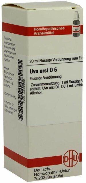 Uva Ursi D 6 20 ml Dilution