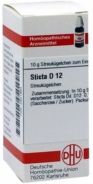 Sticta D12 Dhu 10 G Globuli