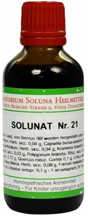 Solunat Nr.21 50 ml Tropfen