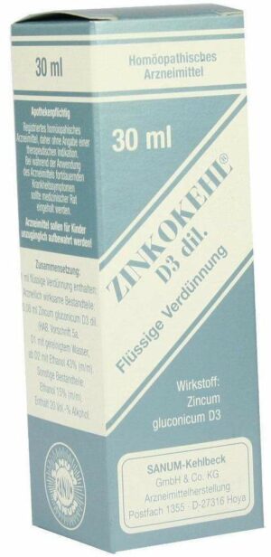 Zinkokehl D3 30 ml Tropfen