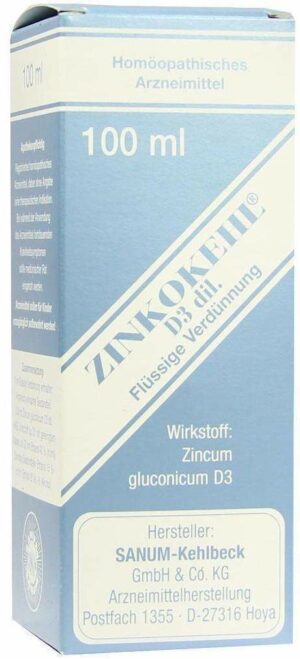 Zinkokehl D3 100 ml Tropfen