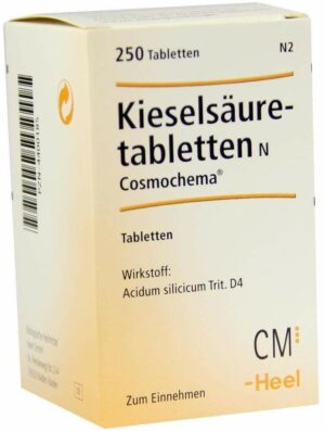 Kieselsäuretabletten N Cosmochema 250 Stück