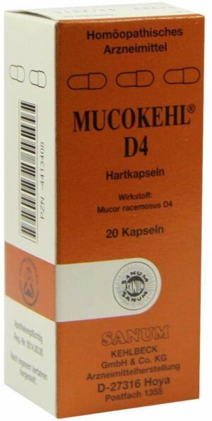 Mucokehl D4 20 Kapseln