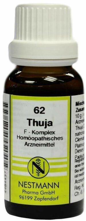 Thuja F Komplex Nr. 62 20 ml Dilution