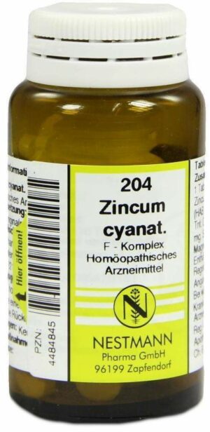 Zincum Cyanat F Komplex Nr. 204 Tabletten