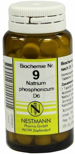 Biochemie 9 Natrium Phosphoricum D6 100 Tabletten