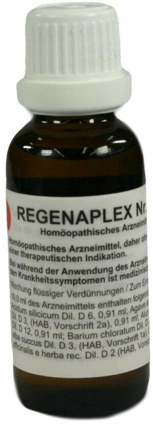 Regenaplex 81 an Tropfen