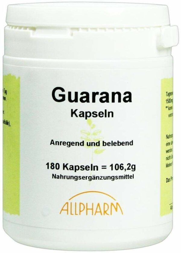 Guarana Kapseln 180 Kapseln