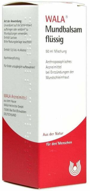 Mundbalsam Flüssig 50 ml Flüssigkeit