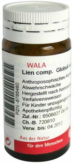 Wala Lien Comp. Globuli Velati 20 G