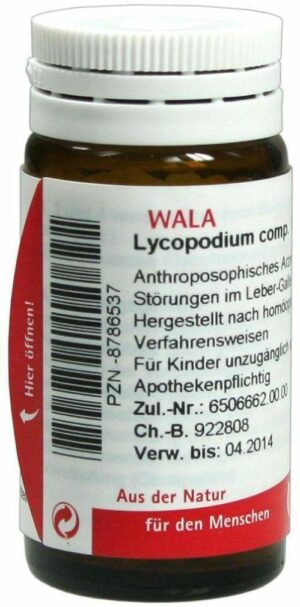 Wala Lycopodium Comp. Globuli Velati 20 G