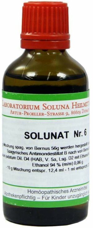 Solunat Nr.6 50 ml Tropfen