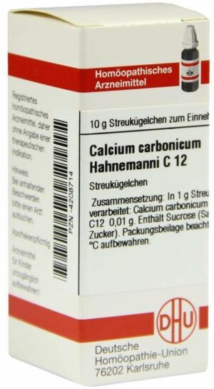 Calcium Carbonicum C12 Globuli 10 G Globuli