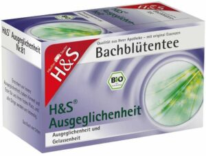 H&S Bachblüten Ausgeglichenheitstee 20 Filterbeutel