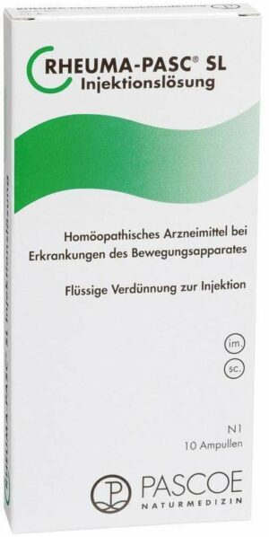 Rheuma Pasc Sl Injektionslösung 10 X 2 ml