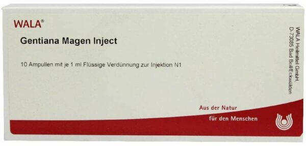 Gentiana Magen Inject Ampullen 10 X 1 ml