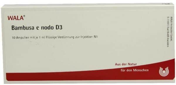 Bambusa E Nodo D 3 Ampullen 10 X 1 ml