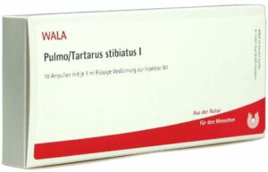 Wala Pulmoo-Tartarus Sibiatus I 10 X 1 ml Ampullen