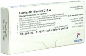 Weleda Formica D3 / Formica D15 aa 8 x 1 ml Ampullen