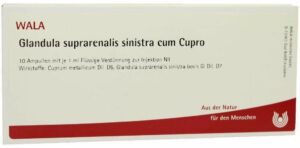 Wala Glandula Suprarenalis Sinistra Cum Cupro 10x1ml Ampullen