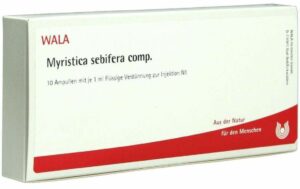 Myristica Sebifera Comp. Ampullen 10 X 1 ml