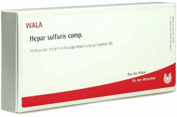 Hepar Sulfuris Comp. Ampullen 10 X 1 ml