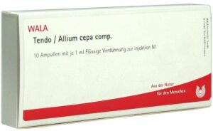 Tendo Allium Cepa Comp. Ampullen 10 X 1 ml