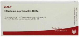 Wala Glandulae Suprarenales Gl D4 10x1ml Ampullen