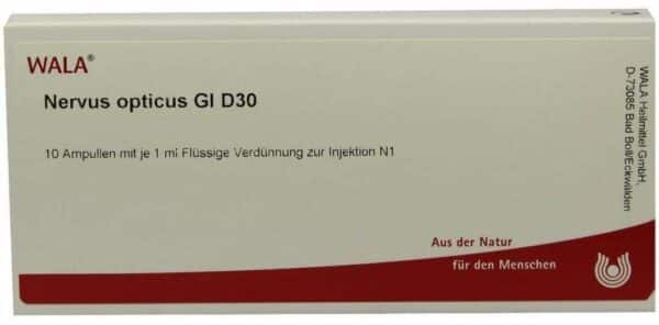 Nervus Opticus Gl D 30 Ampullen