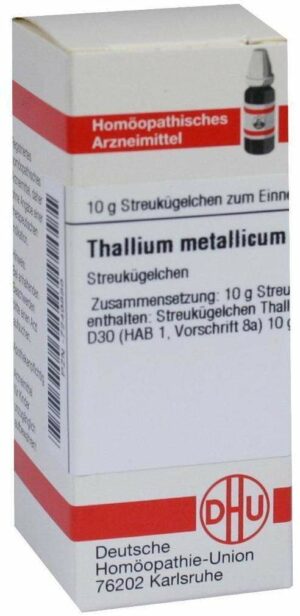 Thallium Metallicum D 30 Globuli