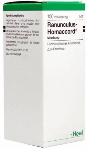 Ranunculus Homaccord 100 ml Tropfen