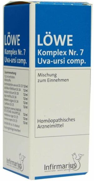 Löwe Komplex Nr. 7 Uva Ursi Comp. 50 ml Tropfen