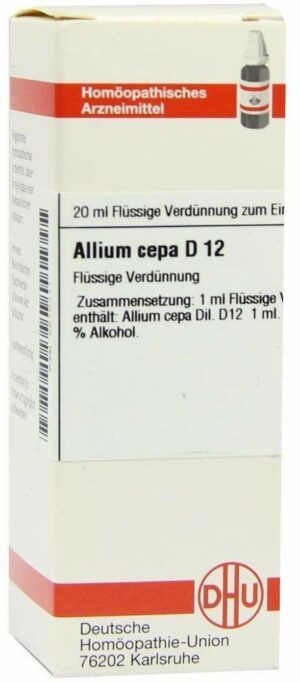 Dhu Allium Cepa D 12 Dilution