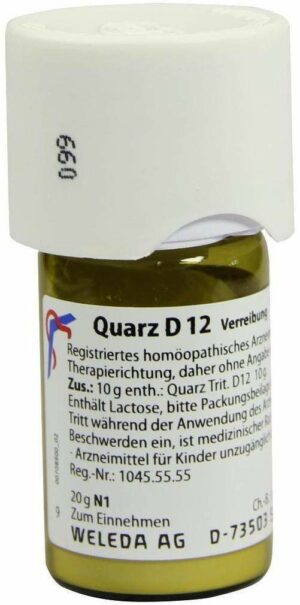 Weleda Quarz D12 20 g Trituration