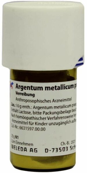 Weleda Argentum Metallicum Praeparatum D12