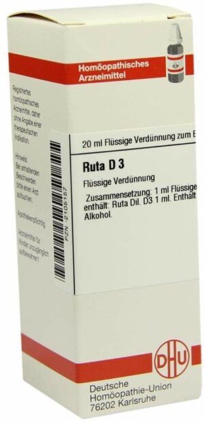 Ruta D3 Dilution 20 ml Dilution