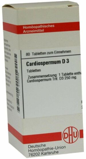 Cardiospermum D 3 80 Tabletten