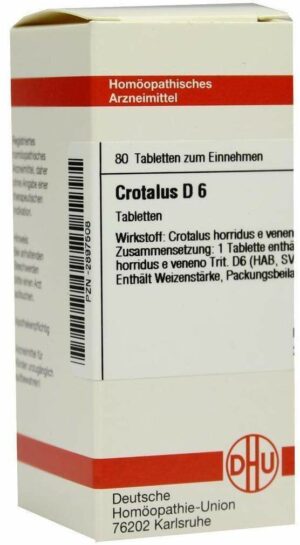 Crotalus D 6 Tabletten