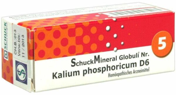 Schuckmineral Globuli 5 Kalium Phosphori6