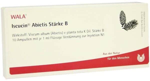 Wala Iscucin Abietis Stärke B 10x1ml Ampullen