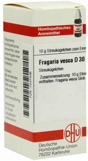 Fragaria Vesca D30 Globuli