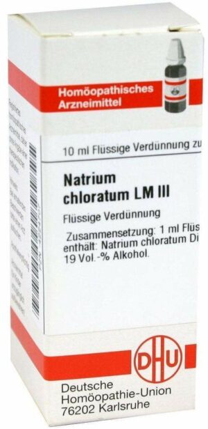 Dhu Natrium Chloratum Lm Iii Dilution