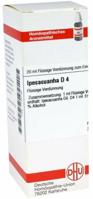 Ipecacuanha D 4 20 ml Dilution