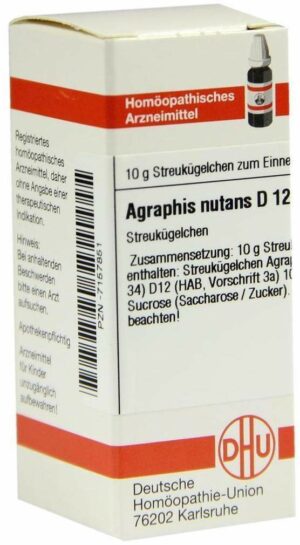 Agraphis Nutans D 12 Globuli