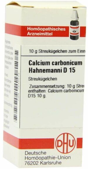 Calcium Carbonicum D 15 Globuli Hahnemanni