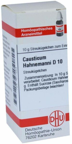 Causticum Hahnemanni D 10 Globuli