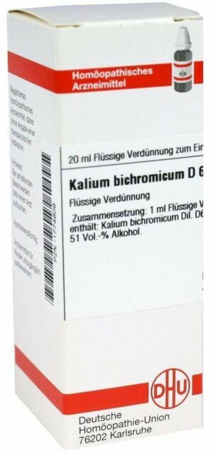 Kalium Carbonicum D 6 20 ml Dilution