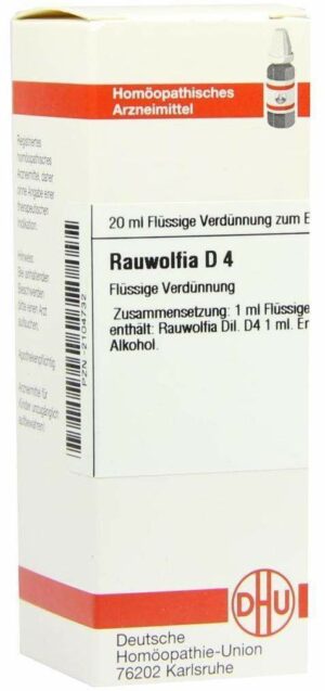 Rauwolfia D4 Dilution 20 ml Dilution